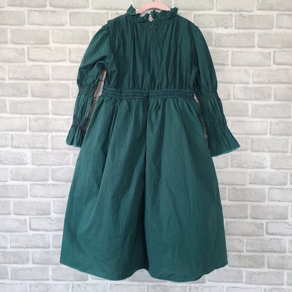 Trish Scully Hattie Emerald Green Long Dress sz 8 Spring Easter Party Victorian - Picture 2 of 10